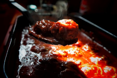 Olasz paradicsomos húsgolyók cheddar sajttal!